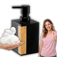 DOZOWNIK ŁAZIENKOWY DO MYDŁA ZBIORNIK NA MYDŁO 300ML TOALETA DYSPENSOR