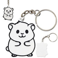 Słodki Brelok CHOMICZEK Zawieszka do Kluczy i Torebki Idealny Upominek