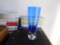 Szklanka kobaltowa Huta Krosno- unikat