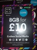 Karta SIM UK VOXI Starter na kartę Wielka Brytania