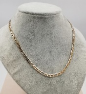 84042 ŁAŃCUSZEK 18K POZŁACANY 45 CM 5 MM splot gucci