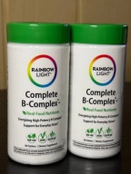 Rainbow Light Complete B-Complex+ – 90 tabletek | witaminy z grupy B