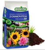 ZIEMIA UNIWERSALNA PODŁOŻE DO KWIATÓW KWIATOWA WARZYW Z NAWOZEM