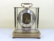 Duzy Mosiezny Zegar Kominkowy Gabinetowy Kareciak Kundo Jak Junghans