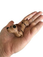 Brelok ruchomy jamnik 3D