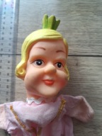 stara zabawka pacynka PRL księżniczka