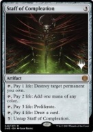 MTG Staff of Compleation (V.2) Mythic PONE