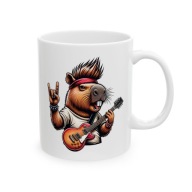 KUBEK CAPYBARA KAPIBARA ROCK AND ROLL DLA NIEGO NA PREZENT