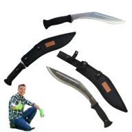 MACZETA KARCZOWNIK DO GAŁĘZI TRAWY ZAROŚLI OGRODOWY NÓŻ DUŻY TASAK KRZEWY