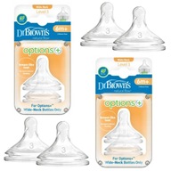 4SZT DR BROWNS SMOCZKI SMOCZEK DO BUTELKI BUTELEK KARMIENIA DZIECI DZIECKA