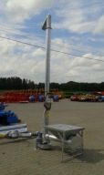 Przenośnik Pionowy Żmijka Pionowa Silos SOBMETAL Fi-170 10m 7,5kW OCYNK