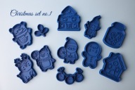 Zestaw 11 sztuk foremek z wykrawaczem jedyny taki wzor na Allegro