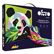 ZESTAW ARTYSTYCZNY PANDA 3D CIASTOLINA MALOWANIE OKTO – PREZENT NA ŚWIĘTA