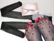 Sexy rajstopy CIENKIE 10 Den roz S/M