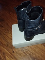 Botki damskie czarne 36