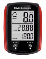 Licznik rowerowy komputerek przewodowy 15-F do rowerów na kołach 16-28 cali