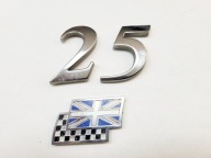 ZNACZEK EMBLEMAT CYFRA LICZBA TYŁ NA KLAPĘ LOGO 7989 FLAGA UK MG ROVER 25