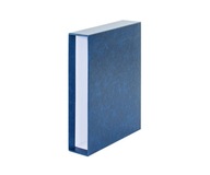 Lindner 116KB - Futerał / etui do klasera filat 60 stronicowego (niebieski)