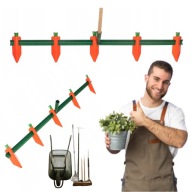 ZNACZNIK 5-ZĘBNY REGULOWANY MOTYKA SOTKA METALOWA DO GRZĄDEK I RZĘDÓW 106CM