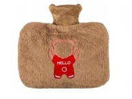 Termofor Z Poszewką I Miękki I Puszysty 1,5 L I Brązowy