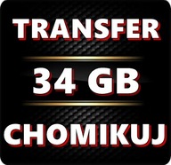 TRANSFER CHOMIKUJ 34 GB BEZTERMINOWO