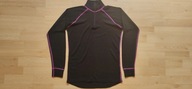 E345 SPORTOWA KOSZULKA TERMICZNA WEŁNIANA DŁUŻSZY TYŁ 38