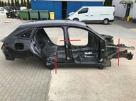 MERCEDES EQC 400 N293 2022 PRAWY PRÓG SŁUPEK ŚRODKOWY ĆWIARTKA