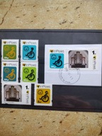 POLSKA - Całości pocztowe IN POST+wycinki +seria znaczków.