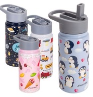 KUBEK TERMICZNY TERMOS Z UCHWYTEM ORAZ USTNIKIEM DLA DZIECI NA NAPOJE