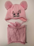 KOMPLET CZAPKA + KOMIN AMBRA r. 36-38 nr 326B