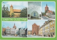 OLSZTYN - ZAMEK - SALA KOPERNIKOWSKA - KOLEGIATA - STARE MIASTO - BRAMA