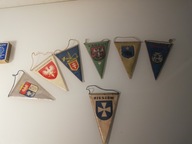 zestaw starych proporczyków RZESZÓW 7 sztuk