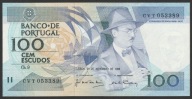Portugalia 100 escudos 1988 - Pessoa - stan bankowy UNC