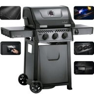 GRILL GAZOWY OGRODOWY NAPOLEON FREESTYLE 365 12kW BBQ GRAFIT PALNIK JETFIRE