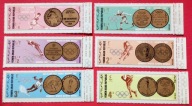 JEMEN 1972 medale olimpijskie czyste**