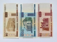 91 - BIAŁORUŚ - zestaw RUBLI