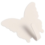 HACZYK SAMOPRZYLEPNY WIESZAK WIESZACZEK MOCNY UCHWYT HAK MOTYL BIAŁY