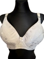 Elegancki gładki atłasowy biustonosz stanik r. 110C