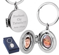 Brelok na zdjęcia prezent dla Taty, dla Mamy, żony