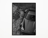 PLAKAT PORSCHE KLASYCZNY SAMOCHÓD SPORTOWY IKONA MOTORYZACJI PLAKAT A3 DRUK
