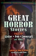 Great Horror Stories Tales by Stoker Poe Lovecraft and Others
