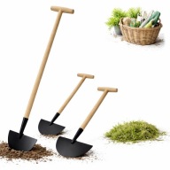 WYCINAK DO CHWASTÓW OBCINAK CHWASTÓW TRAWNIKA KORZENI NÓZ METALOWY DREWNO