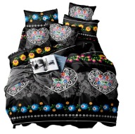 Pościel 160x200 +2x Poszewka 70x80 Komplet 3D Zestaw Pościeli Dwustronna