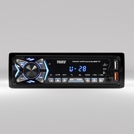 Radio 1DIN Bluetooth USB AUX MP3 + LCD + pilot + mikrofon