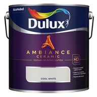 Farba ceramiczna ścienna Dulux 2,5 l Cool White mat