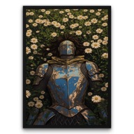 Plakat z ramą 40x50cm Sen Na Polu Bitwy Obraz Hit Prezent Na Ścianę 40x50