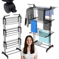 SUSZARKA VILDE NA PRANIE UBRANIA STOJĄCA ROZSUWANA PIONOWA MAŁA STOJAK