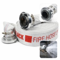 WĄŻ STRAŻACKI DO SZAMBA BRUDNEJ WODY 2" CALE 52MM 30M BLACK SZYBKOZŁĄCZA