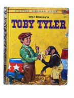 Walt Disney's Toby Tyler 1960 A Little Golden Book Vintage Angielski