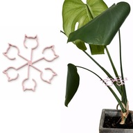 Podpora do roślin kwiatów doniczkowych podpórka chwytak róż 10 cm–PLA 1 szt